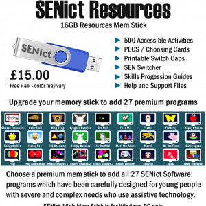 SENict Resources 16gb Mem Stick