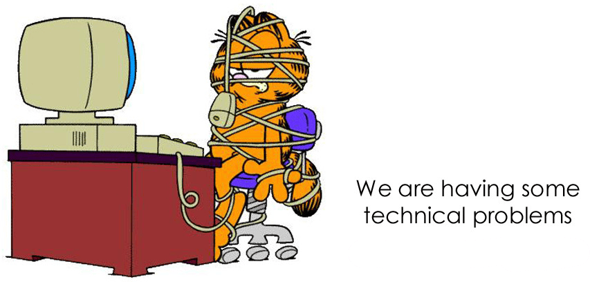 Technical problem information. Technical problems. tech problem. technical issues. technology problems.
